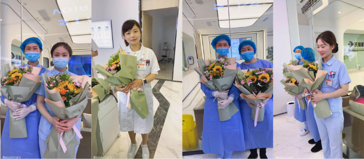 【回顾5.12护士节】荷叶地街道领导走访沃瑞眼科，慰问白衣天使